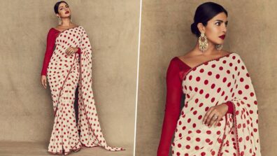 Desi Girl’ Priyanka Chopra has a saree moment for all of us