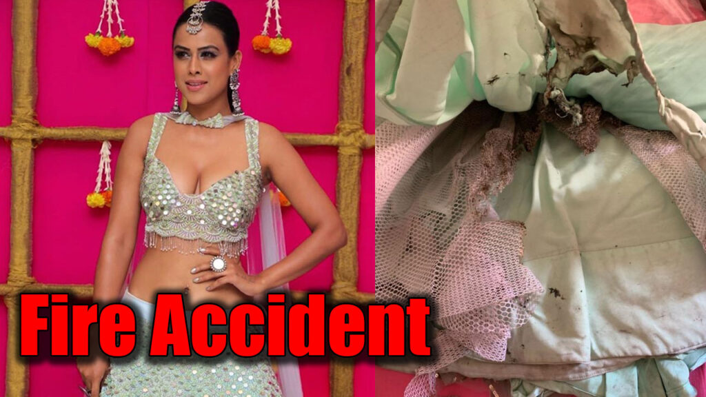 Naagin 4 actress Nia Sharma’s lehenga catches fire on Diwali 2