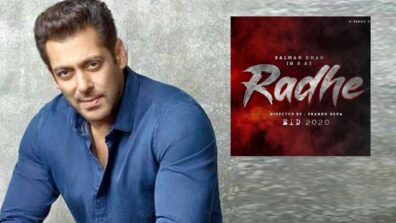 Salman Khan’s Eid 2020 release Radhe to go on floors this November