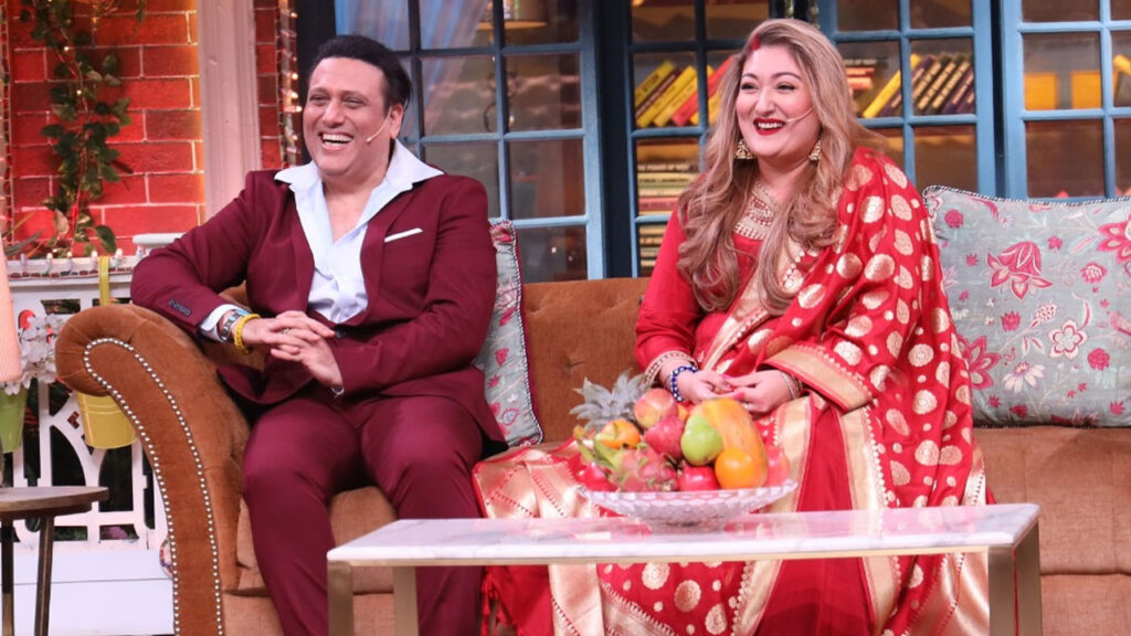 The Kapil Sharma Show: Govinda's masti with wife Sunita 11