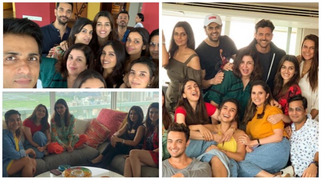 The mega Bollywood Sunday lunch at Farah Khan's place