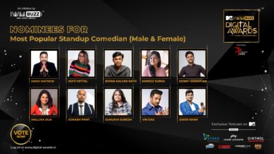 Vote Now: Most Popular Stand-Up Comedian (Male & Female)? Abish Mathew, Aditi Mittal, Sorabh Pant, Biswa Kalyan Rath, Kaneez Surka, Zakir Khan, Kenny Sebastian, Mallika Dua, Sumukhi Suresh, Vir Das