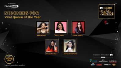 Vote Now: Who Is The Viral Queen of The Year? Dolly Singh, Kusha Kapila, Prajakta Koli, Anisha Dixit, Sonali Bhadauria