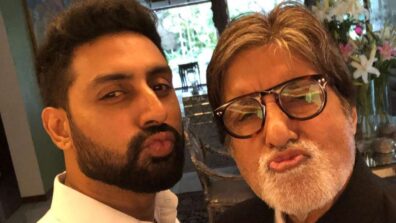 Abhishek Bachchan’s heartfelt note on Big B completing a 50