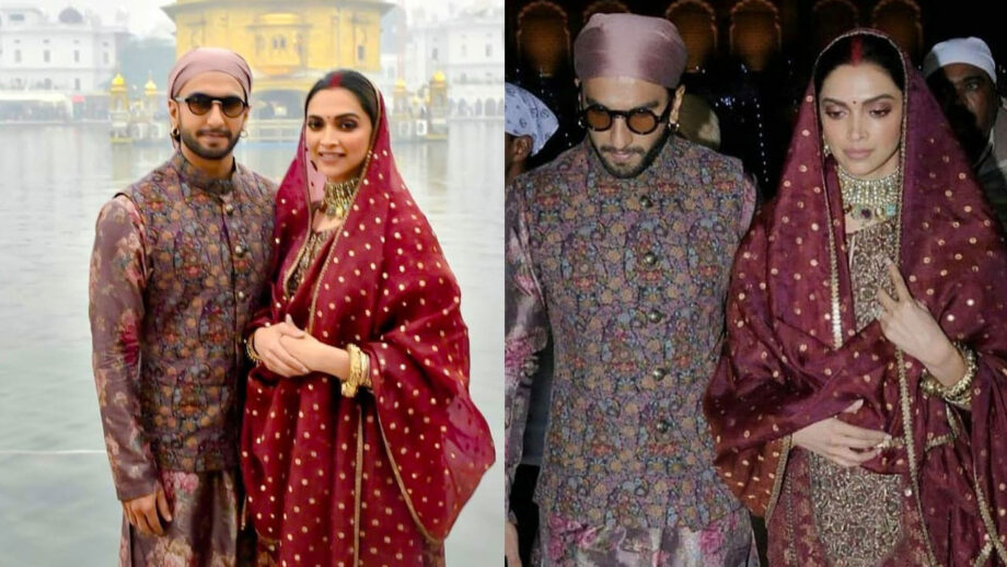 Deepika Padukone and Ranveer Singh seek blessings at Golden Temple