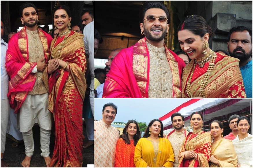 Deepika Padukone & Ranveer Singh celebrate first anniversary in Tirumala, Tirupati - 1