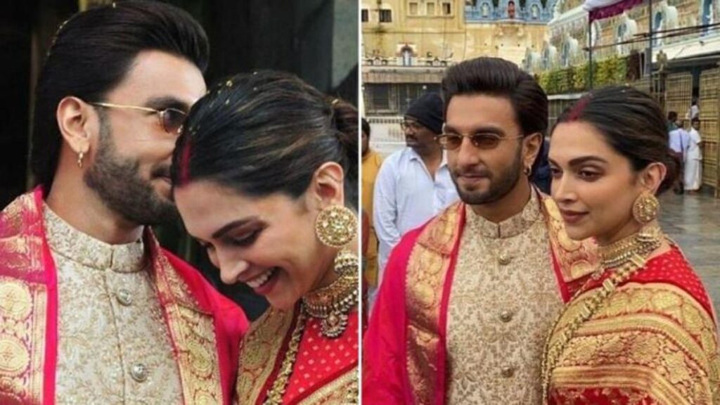 Deepika Padukone & Ranveer Singh celebrate first anniversary in Tirumala, Tirupati - 2