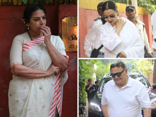 In Pics: Bollywood extends support at Shaukat Azmi’s prayer meet - 0