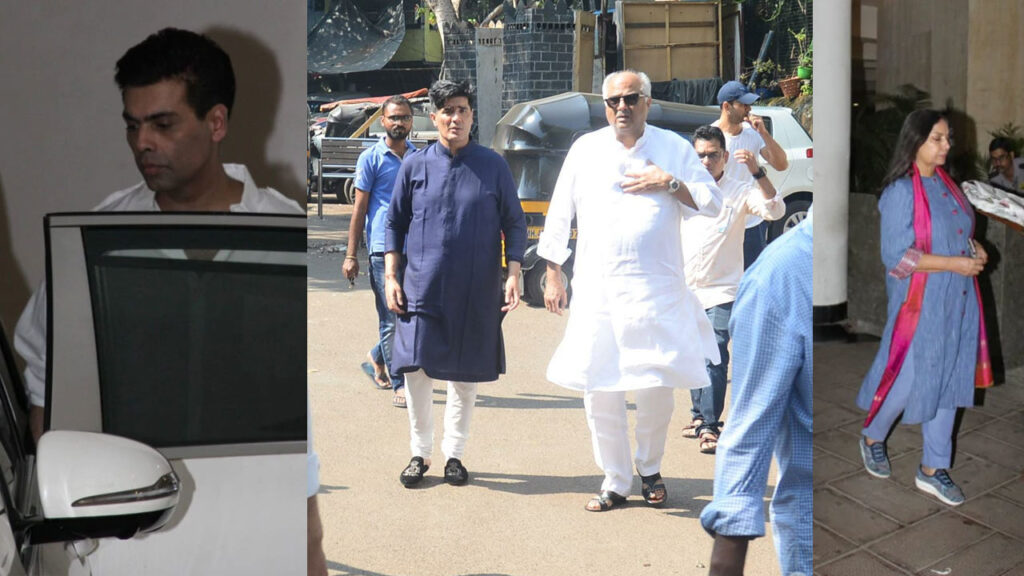 In Pics: Celebrities at Manish Malhotra’s father’s funeral - 0