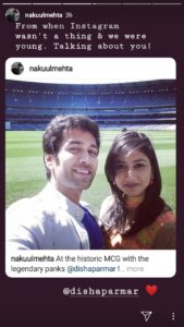 Ishqbaaaz hunk Nakuul Mehta shows some 'Ishq' to Disha Parmar and Shrenu Parikh 3