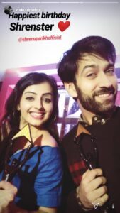 Ishqbaaaz hunk Nakuul Mehta shows some 'Ishq' to Disha Parmar and Shrenu Parikh 4