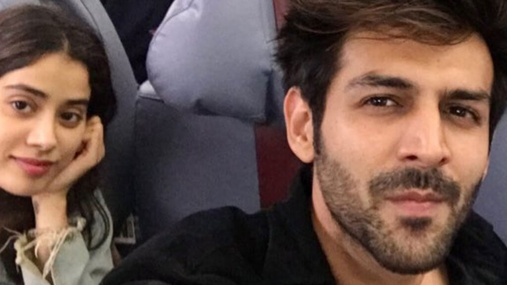 Janhvi Kapoor's 'entertaining' flight with Kartik Aaryan