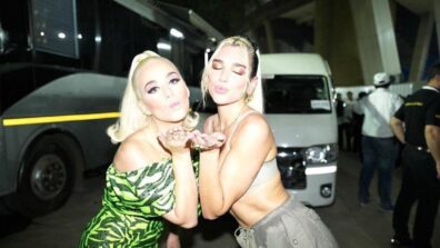 Katy Perry and Dua Lipa entertain at the Mumbai event