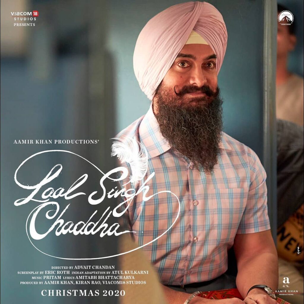 #LaalSinghChaddha’s first look poster is out and it looks amazing - 1