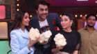 Malaika Arora and Karisma Kapoor grace the stage of Movie Masti with Maniesh Paul