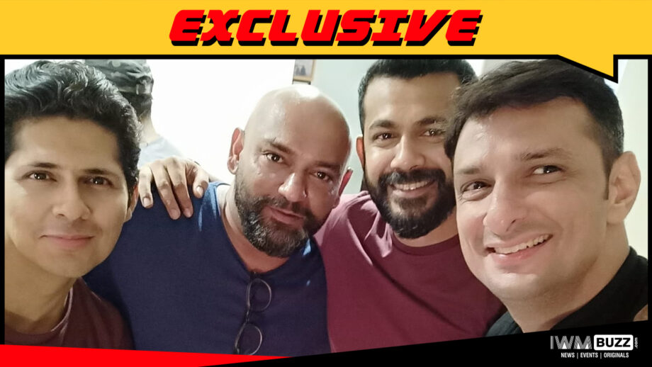 Rushad Rana and Vikram Acharya shoot for Vishal Malhotra produced digital film