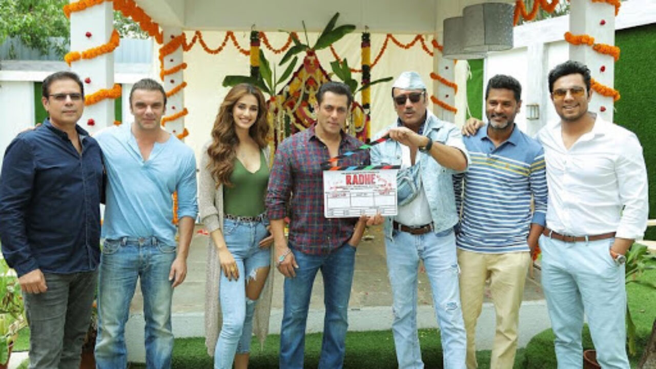 Salman Khan begins his Radhe journey