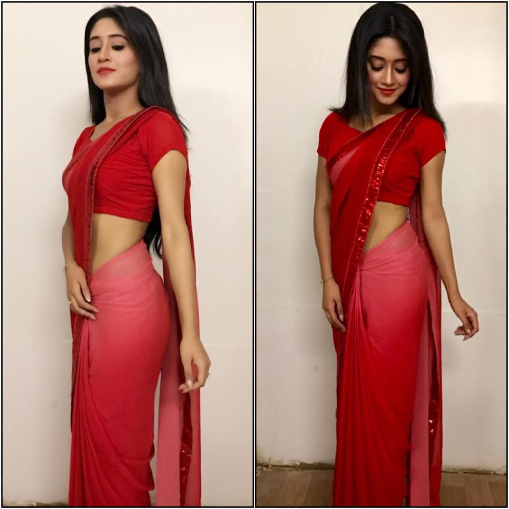 Shivangi Joshi’s drool-worthy saree looks - 4