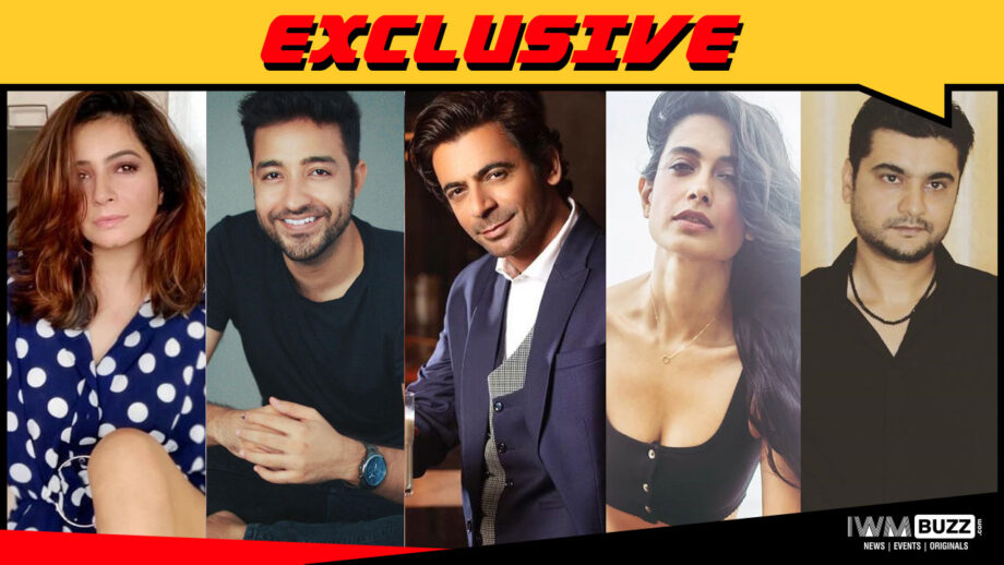 Shonali Nagrani, Paresh Pahuja, Sunil Grover, Sarah Jane Dias and Shobhit Johri in Amazon Prime’s Tandav