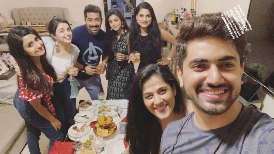 Shrenu Parikh, Zain Imam and team Ek Bhram Sarvagun Sampanna’s reunion