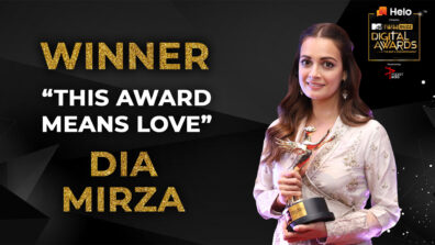 This Award Means Love – Dia Mirza