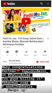 TikTok star Aashika Bhatia, Saloni Daini and Bhavesh Balchandani score a sixer with new song