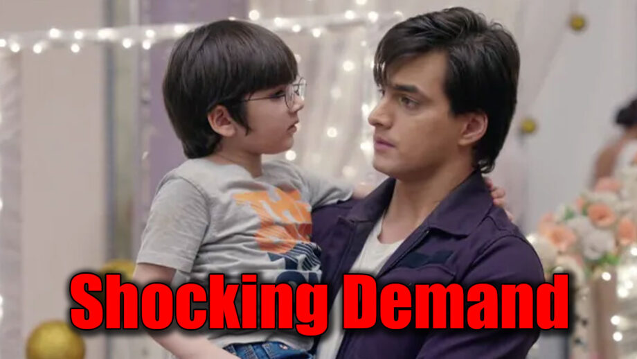 Yeh Rishta Kya Kehlata Hai: OMG!! Kairav DEMANDS for a new father