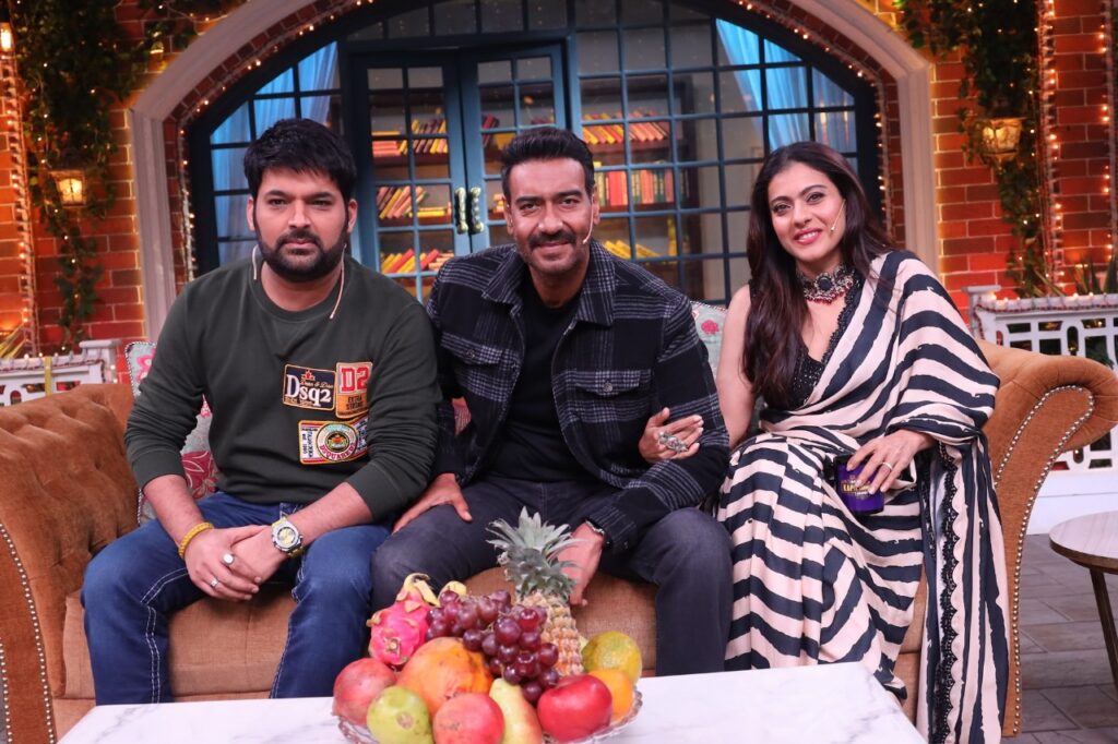 Ajay Devgan and Kajol promote Tanhaji on The Kapil Sharma Show - 2