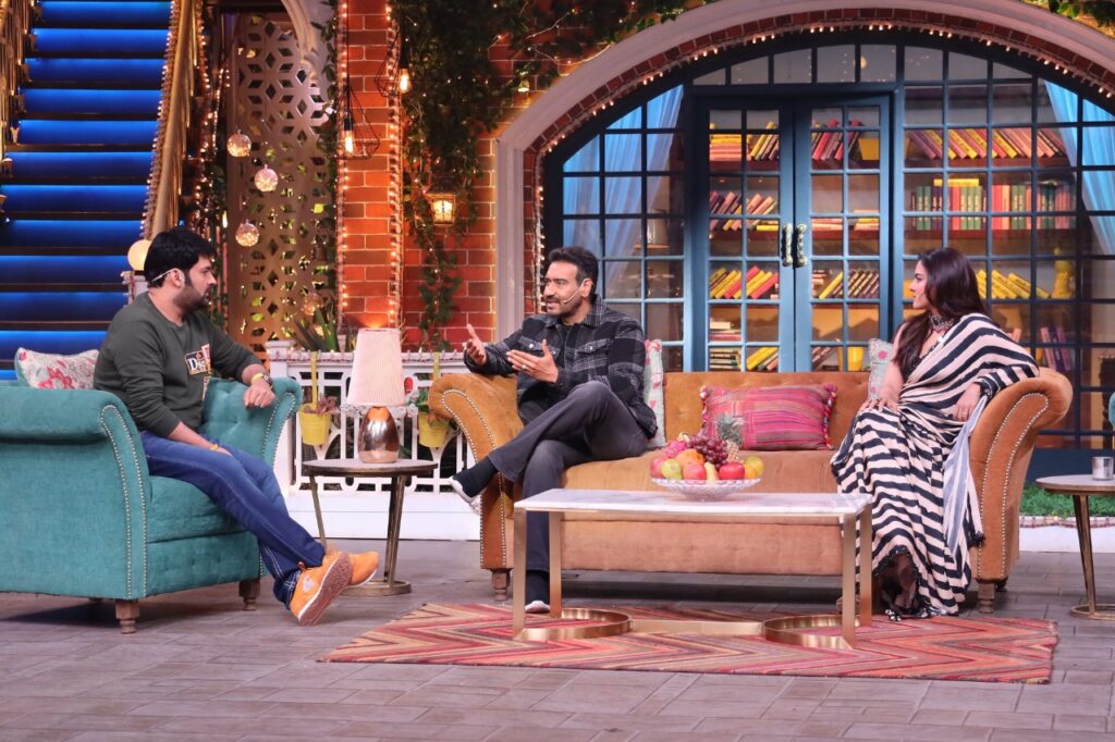 Ajay Devgan and Kajol promote Tanhaji on The Kapil Sharma Show - 3