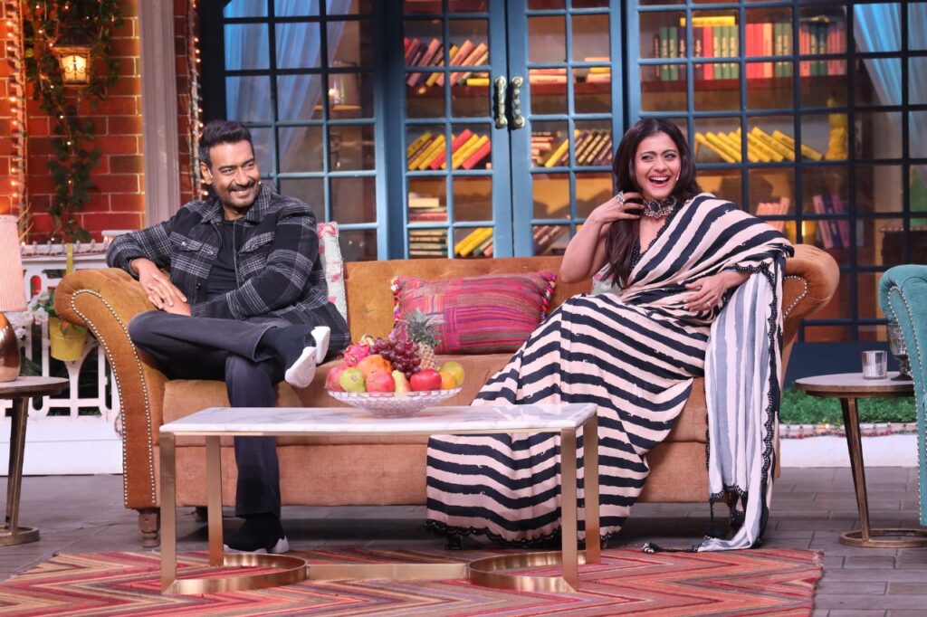 Ajay Devgan and Kajol promote Tanhaji on The Kapil Sharma Show - 4