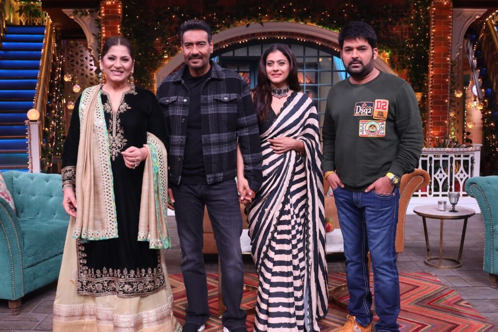 Ajay Devgan and Kajol promote Tanhaji on The Kapil Sharma Show - 5