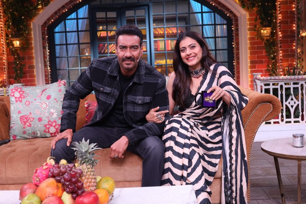 Ajay Devgan and Kajol promote Tanhaji on The Kapil Sharma Show - 7