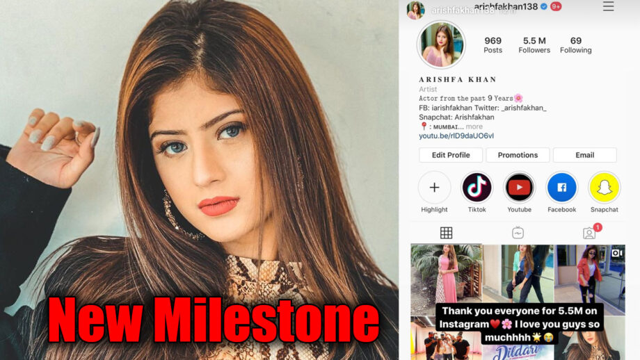 Arishfa Khan’s special message for fans!!