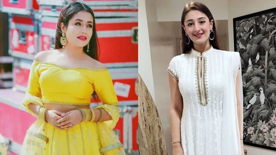Dhvani Bhanushali vs Neha Kakkar: Who rocks traditional fashion?