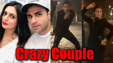 Divyanka Tripathi and Vivek Dahiya go crazy on the streets of London