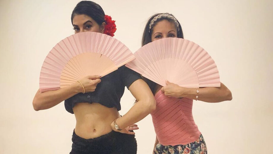 Jacqueline Fernandez is learning Flamenco in Barcelona