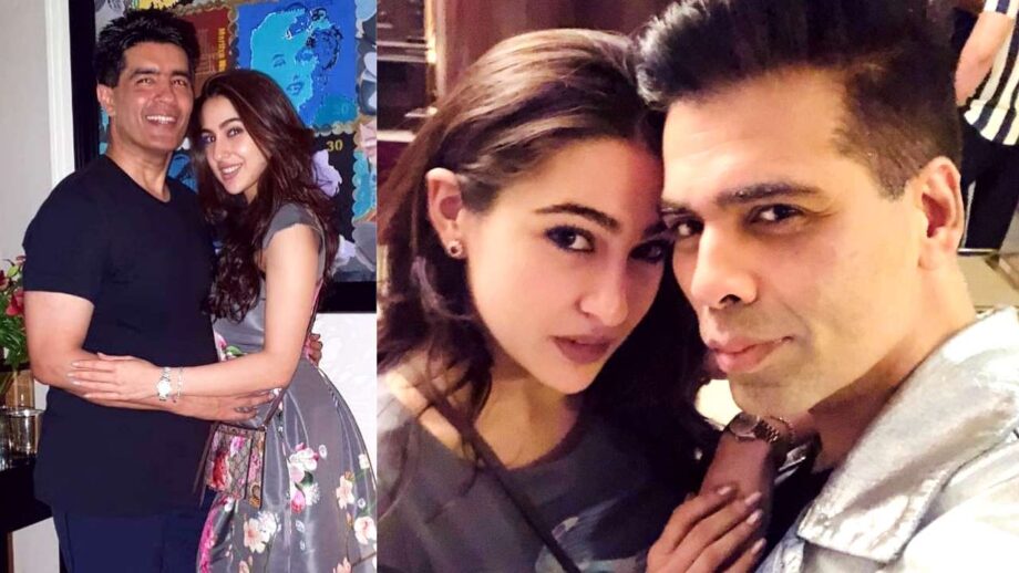 Karan Johar and Sara Ali Khan's heartfelt birthday wish for Manish Malhotra