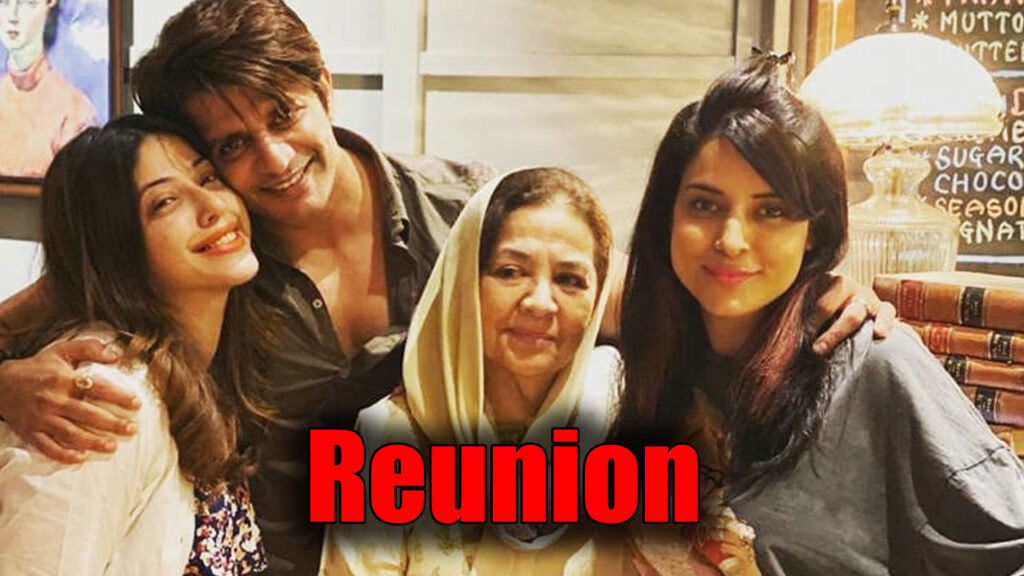 Karanvir Bohra, Farida Jalal and team Shararat’s reunion