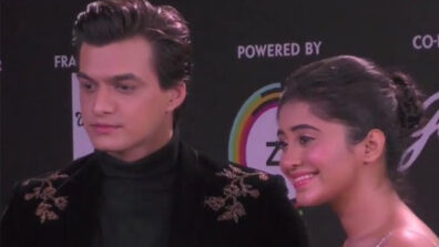 Mohsin Khan and Shivangi Joshi’s  cutest red carpet moments