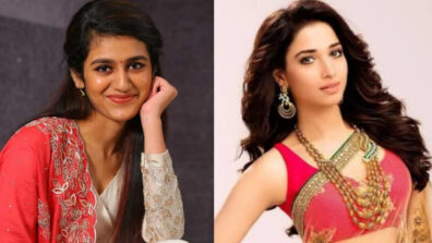 Priya Prakash Varrier vs Tamannah: Who is your favorite actress from the south?