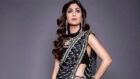 Shilpa Shetty gives saree style a stylish twist!