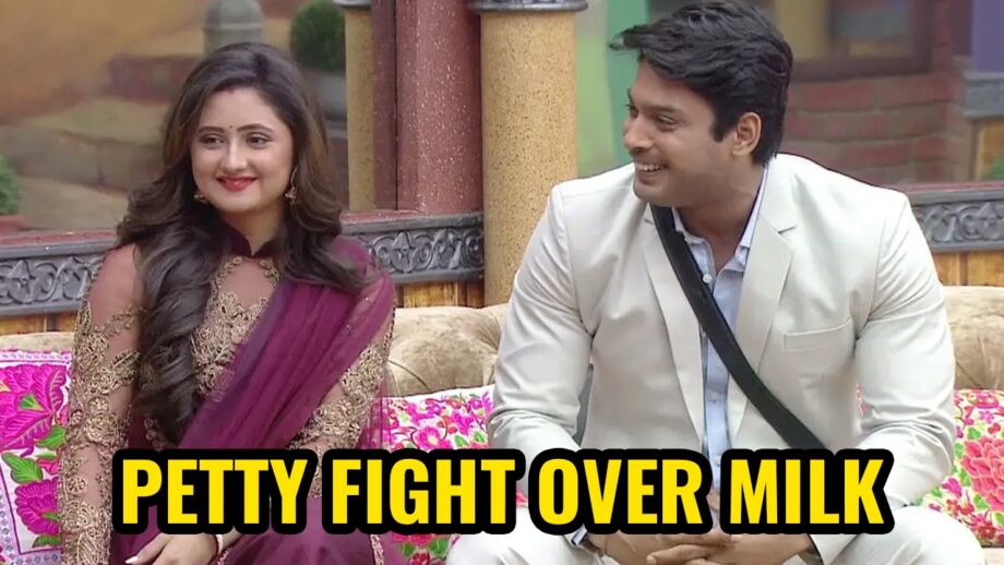 Sidharth Shukla-Rashami Desai's petty fight over milk