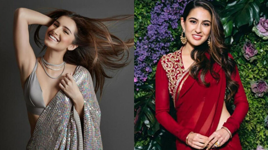 Tara Sutaria or Sara Ali Khan: Who slays the saree look? 3