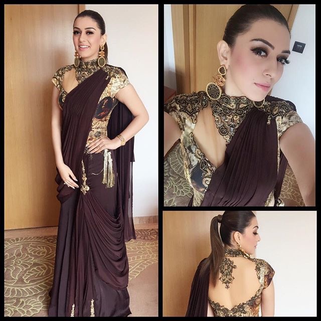 3 occasions when Hansika Motwani nailed her saree look - 3