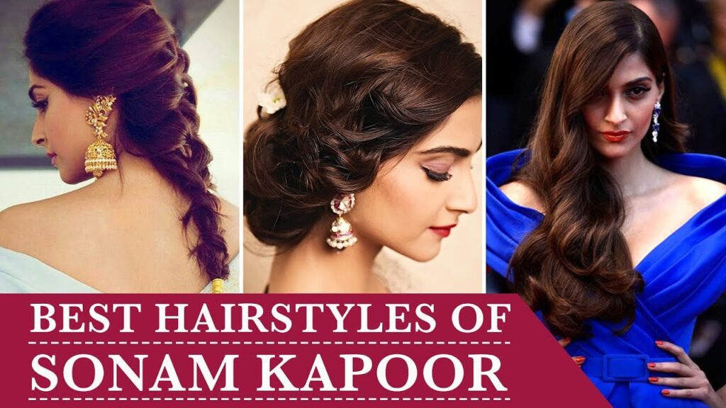 5 Quick and Simple hairstyles of Sonam Kapoor 6