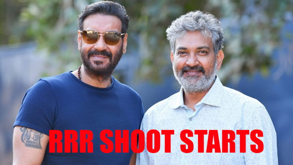 Ajay Devgn commences his 'RRR' journey with Rajamouli