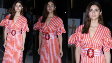 Alia Bhatt’s Striped Outfits are Perfect For Fall