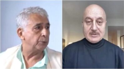 Anupam Kher hits back at Naseeruddin Shah, accuses him of substance use