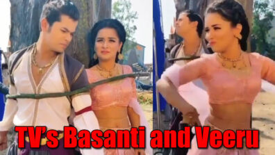 Avneet Kaur and Siddharth Nigam turn Basanti and Veeru