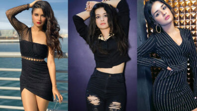 Avneet Kaur is the quintessential ‘Woman In Black’